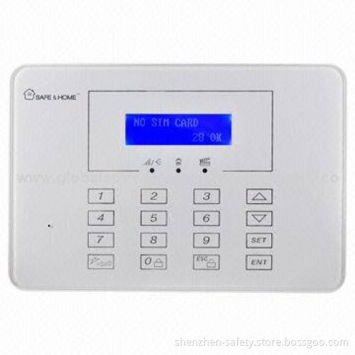 Wireless Wired Defense Zone GSM Home Security Alarm System LCD Touch Keypad